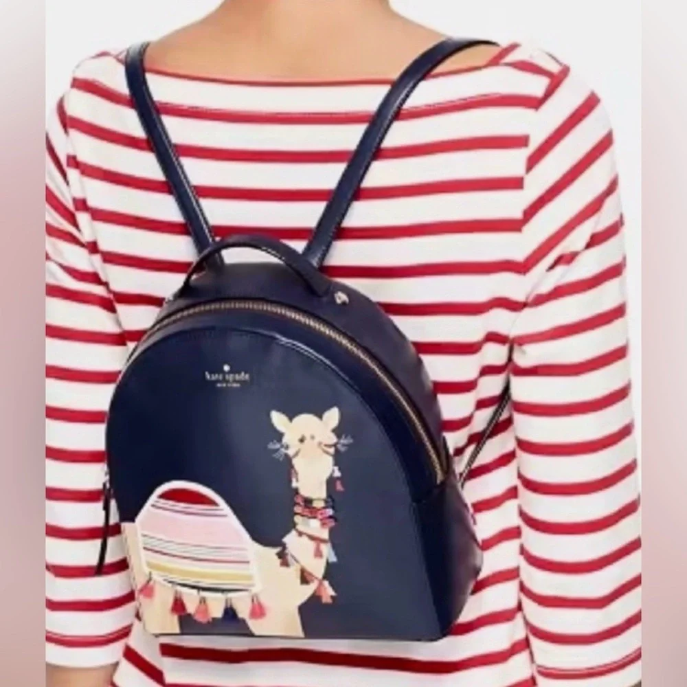 NWOT Kate Spade Spice Things Up Sammi Camel Novelty Backpack